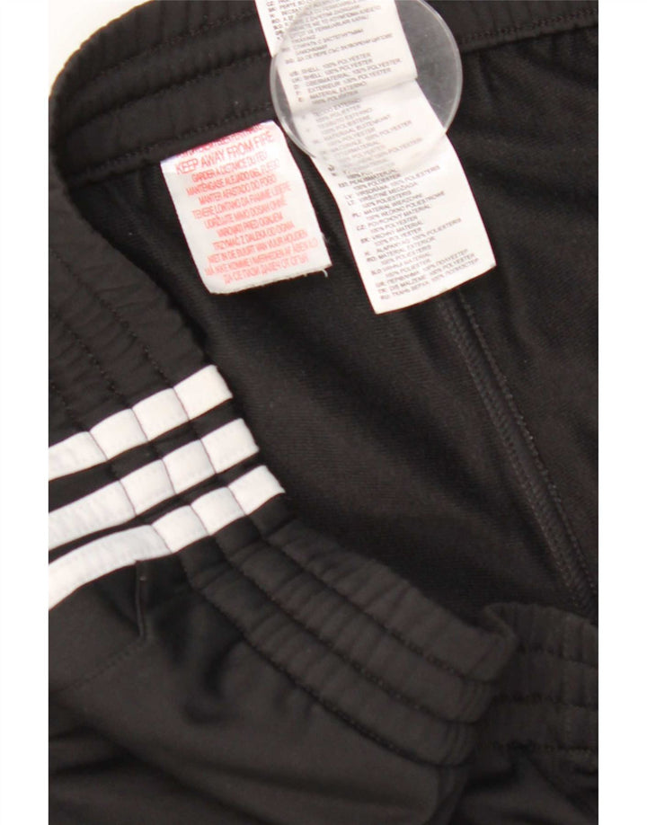 Damskie spodnie dresowe Adidas UK 14 Średni czarny poliester