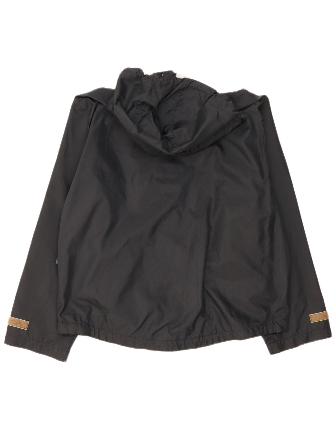 INVICTA Męska kurtka wiatrówka z kapturem UK 38 Średni czarny nylon