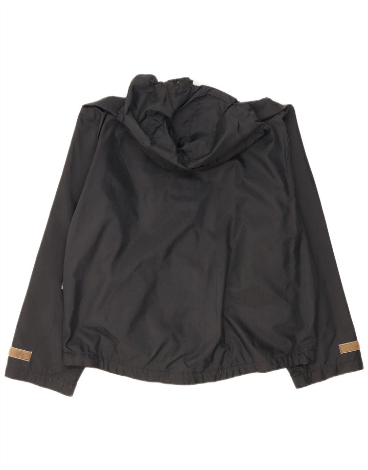 INVICTA Męska kurtka wiatrówka z kapturem UK 38 Średni czarny nylon