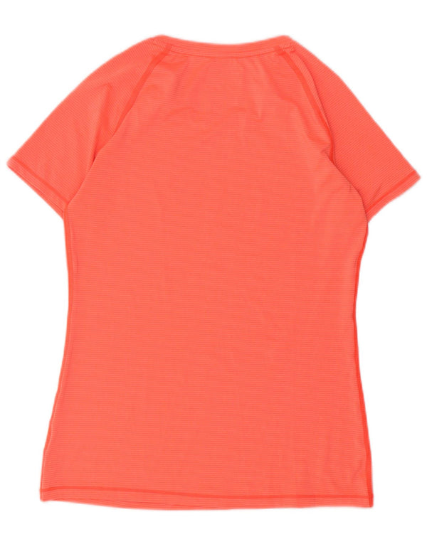 Damska koszulka Under Armour Heat Gear Top UK 10, mała, pomarańczowa, poliester