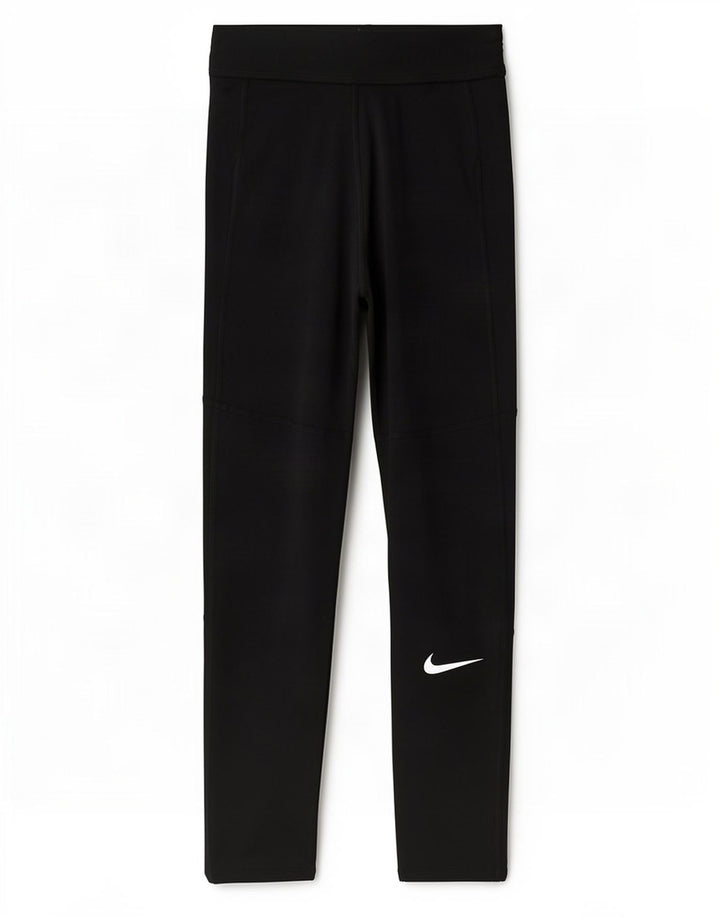 Dziewczęce legginsy Nike Dri Fit 8-9 lat, małe, czarne, poliestrowe