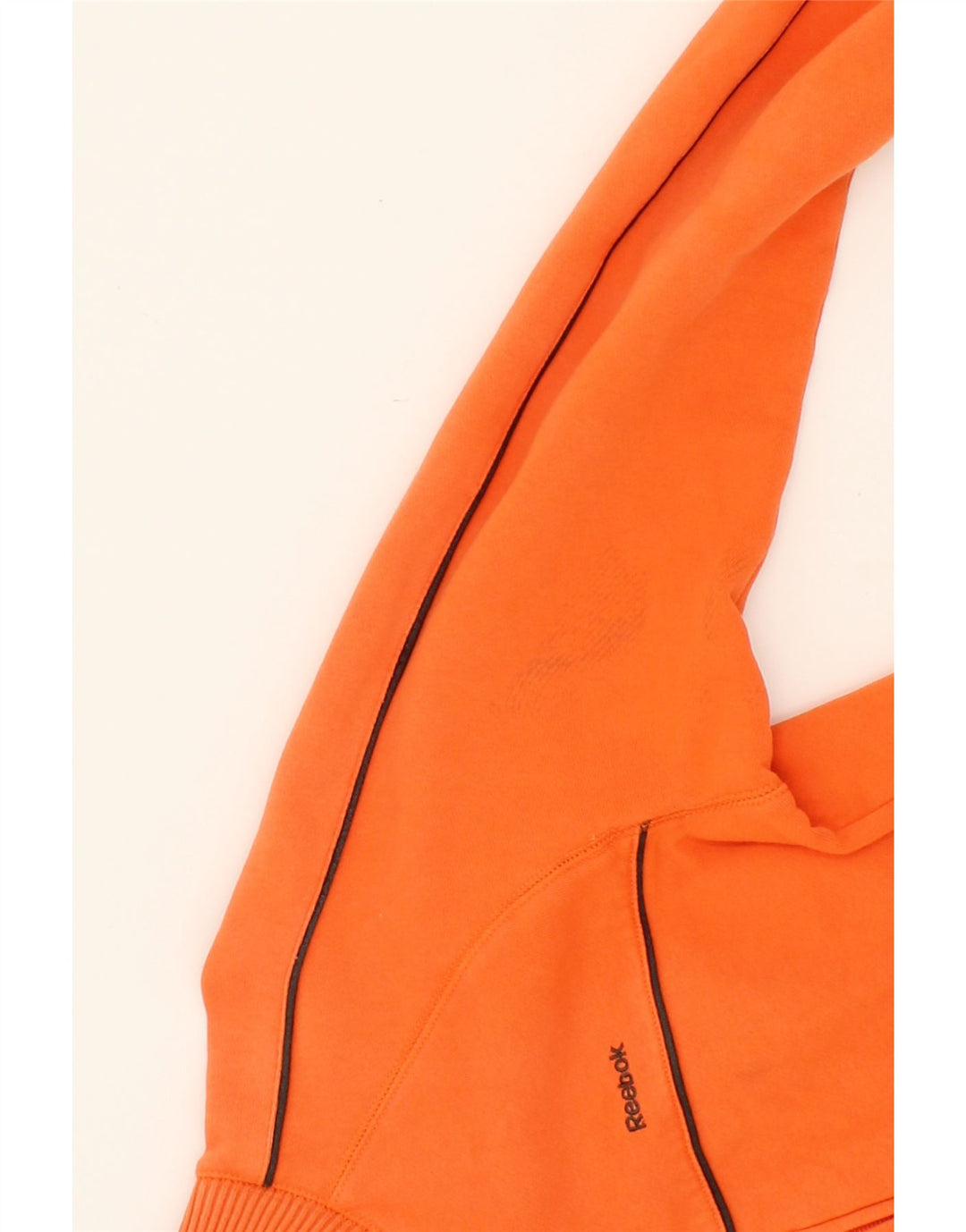 REEBOK Boys Tracksuit Top Jacket 13-14 Years Orange Cotton Vintage Reebok and Second-Hand Reebok from Messina Hembry 