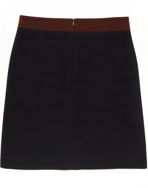 Damska spódnica midi Laura Ashley UK 10 Small W30 Granatowy blok kolorów