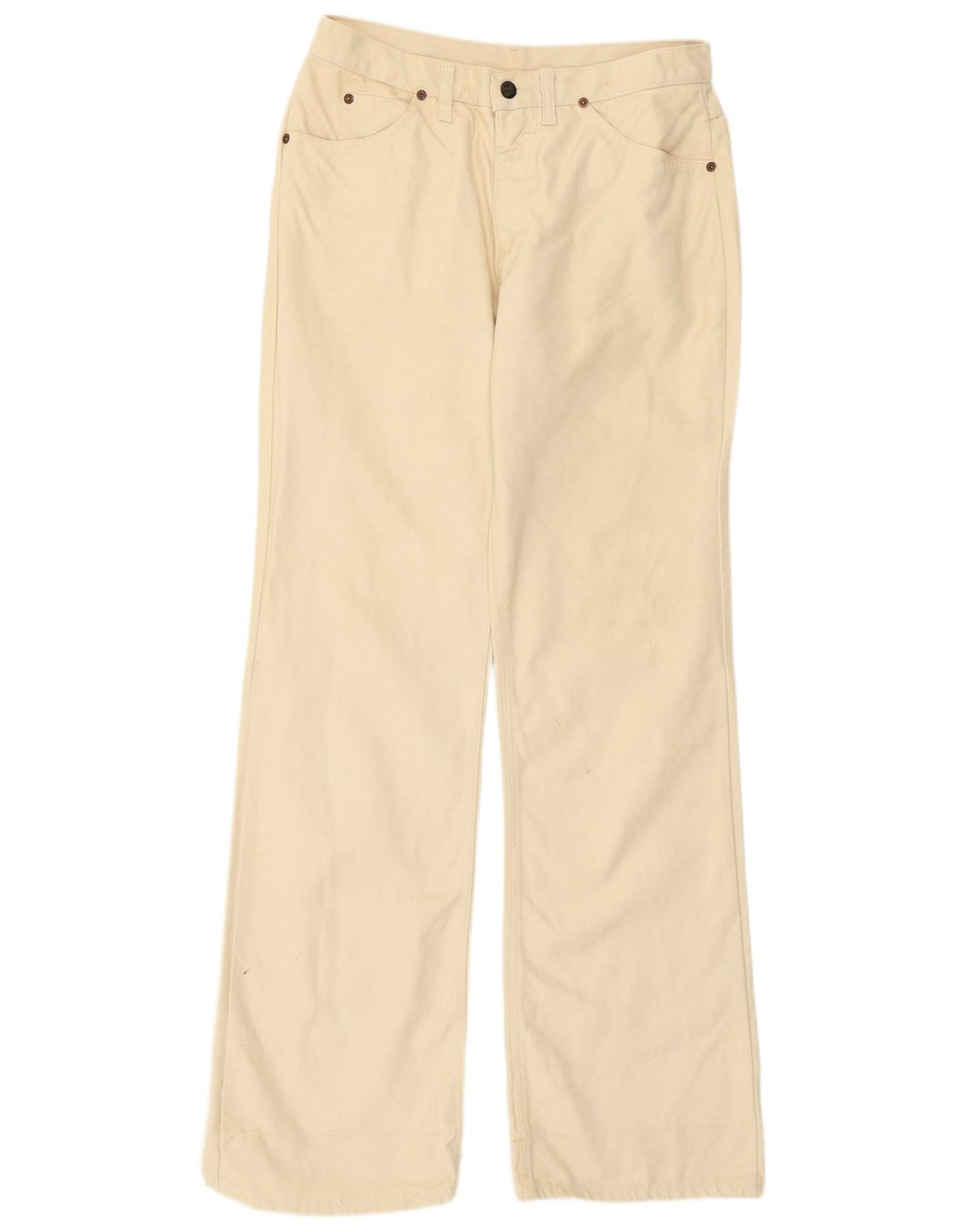 Męskie jeansy typu Bootcut Rifle W38 L36 w kolorze złamanej bieli, bawełniane