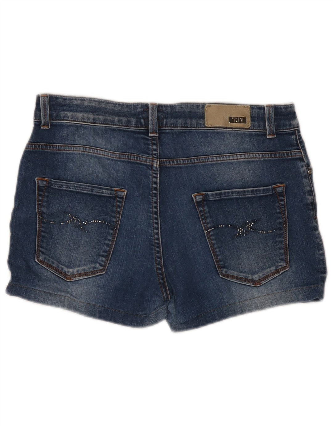 Damskie spodenki jeansowe Trussardi W34, duże, granatowe