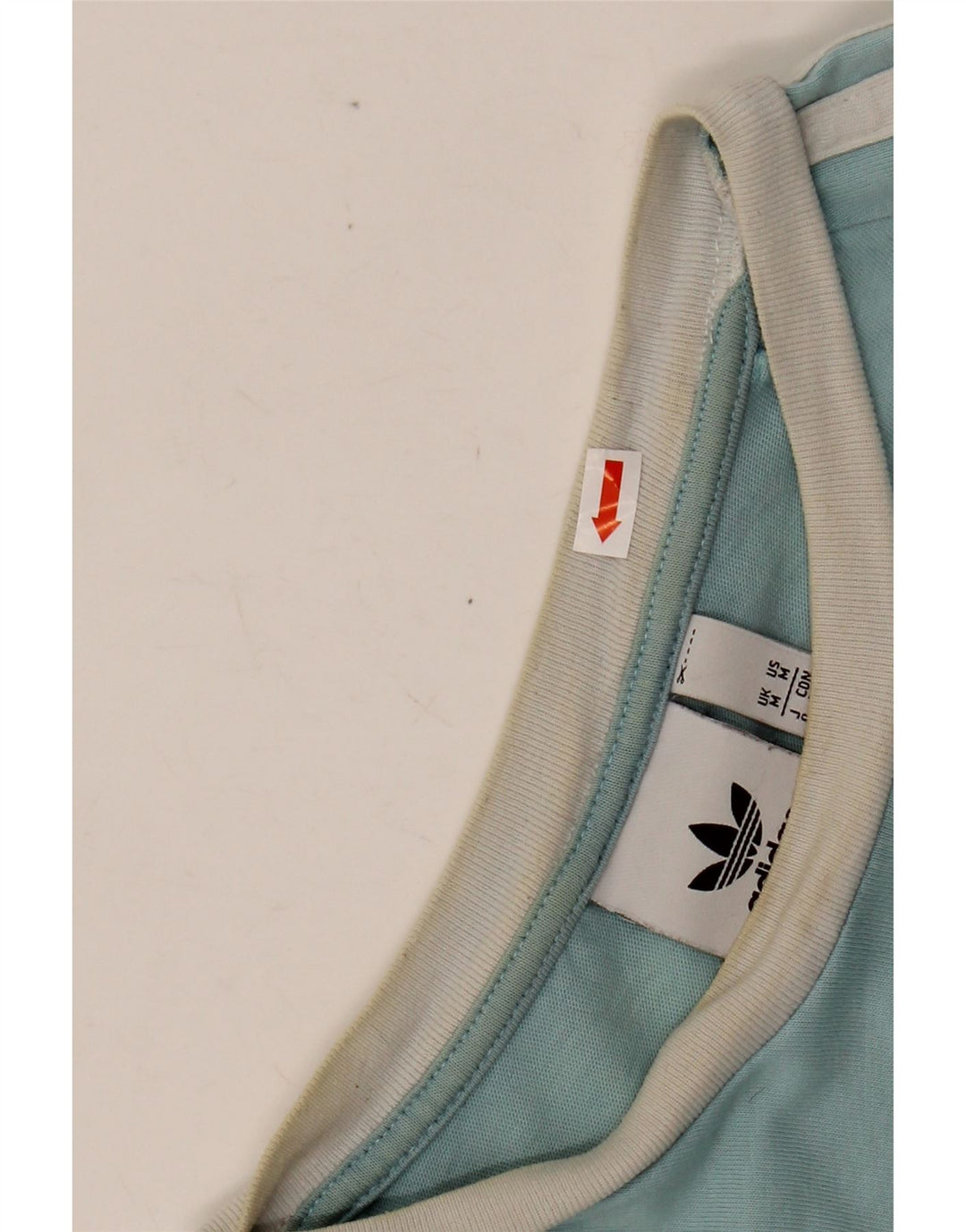 T-shirt męski ADIDAS Top, średni niebieski, bawełniany