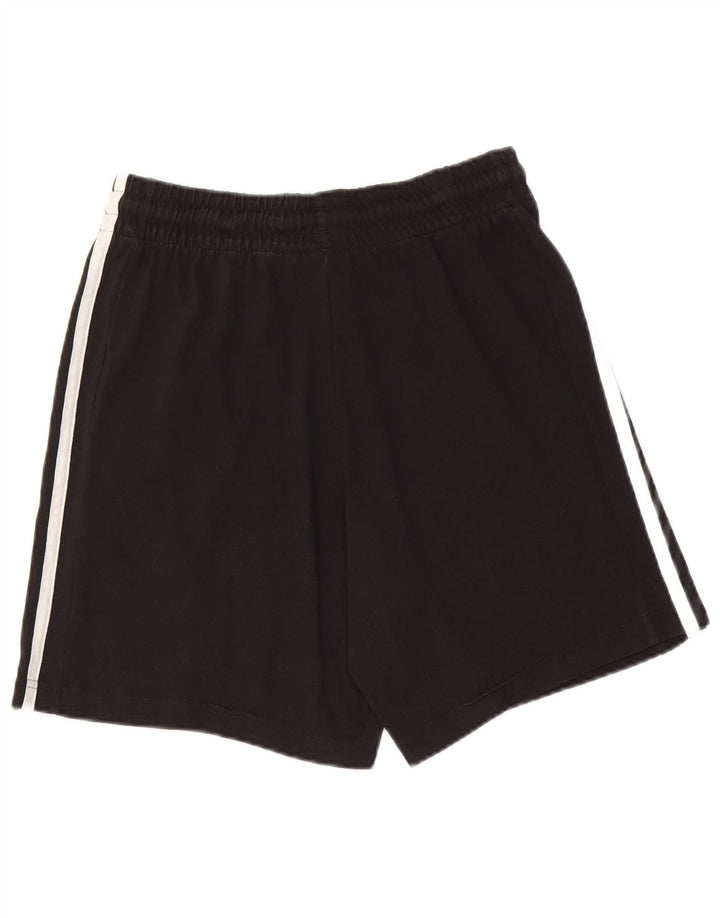 Męskie spodenki sportowe Adidas, małe, czarne, bawełniane