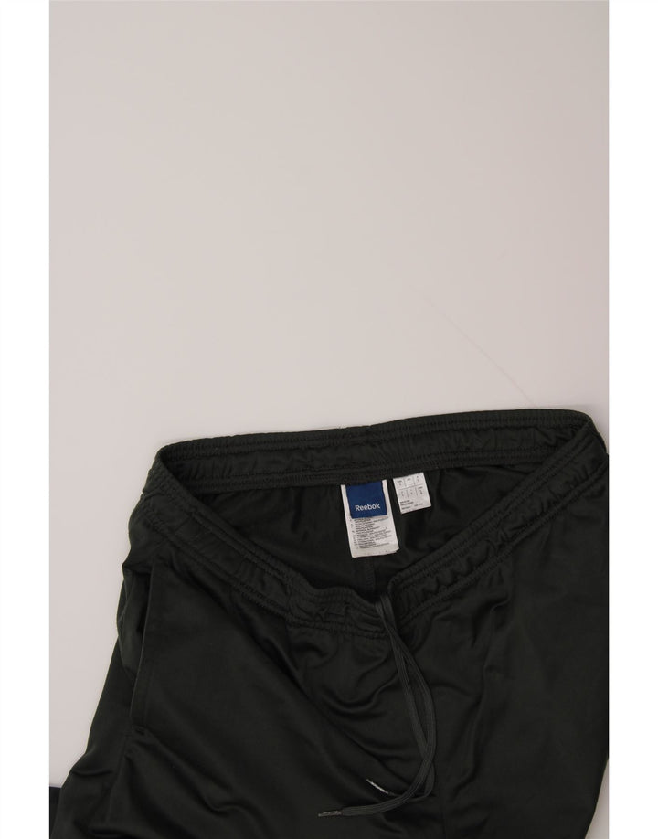 REEBOK Mens Tracksuit Trousers Large  Black Polyester Vintage Reebok and Second-Hand Reebok from Messina Hembry 
