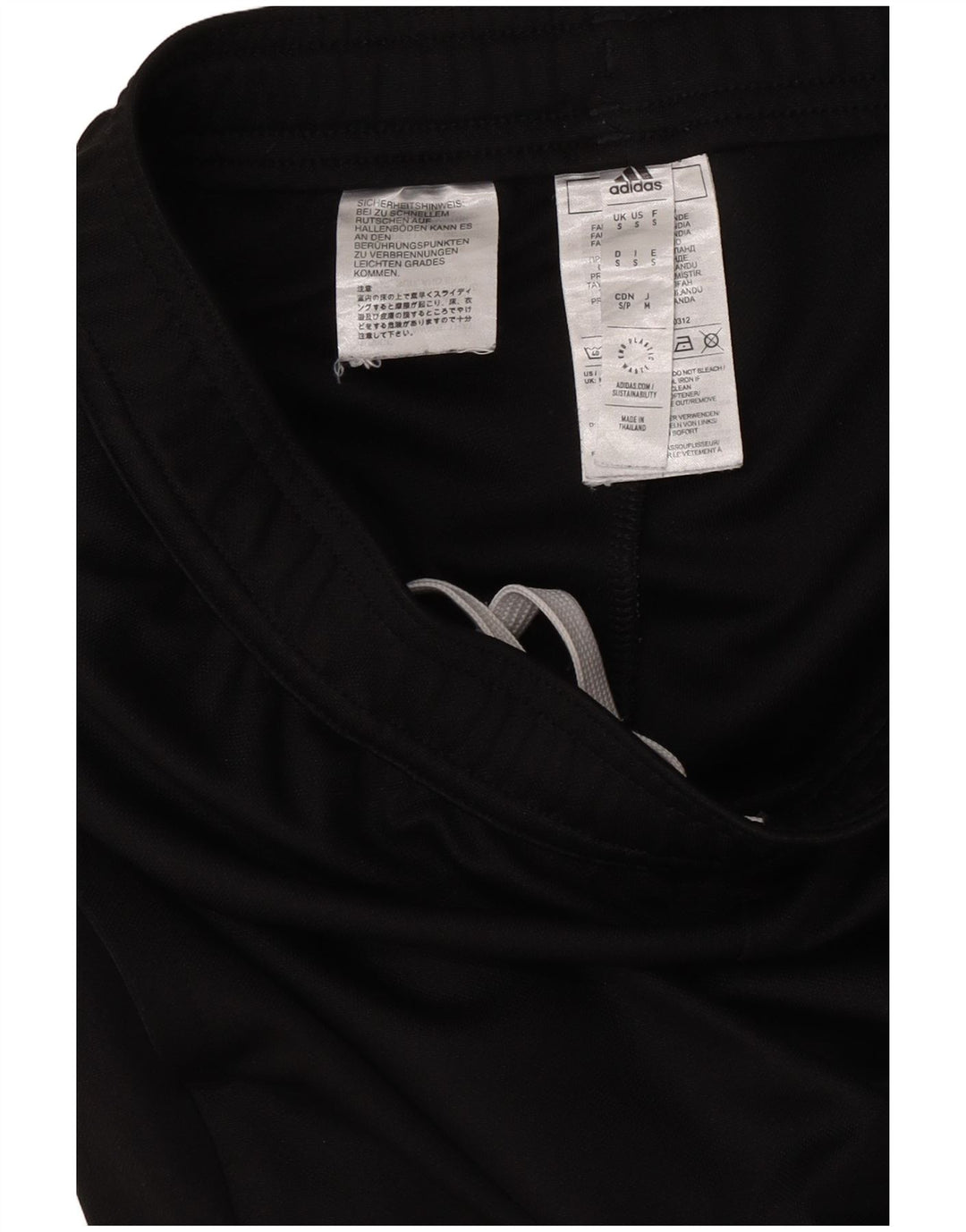 Męskie spodnie dresowe Adidas Aeroready, małe, czarne, poliestrowe