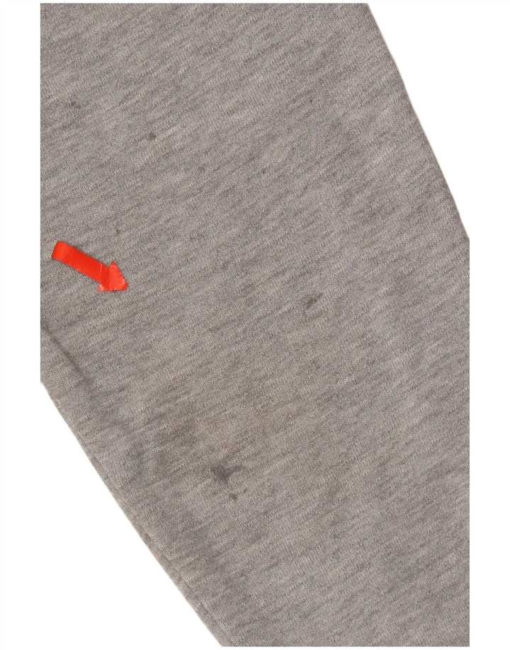 Damski sweter oversize Superdry Graphic UK 16, duży, szary, bawełniany