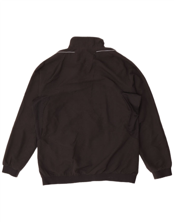 Adidas Męska bluza dresowa UK 48/50 XL Czarny poliester