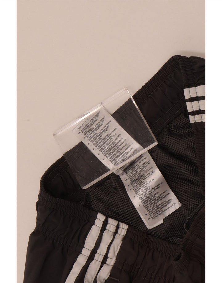 Męskie spodenki sportowe Adidas, małe, szare, poliestrowe