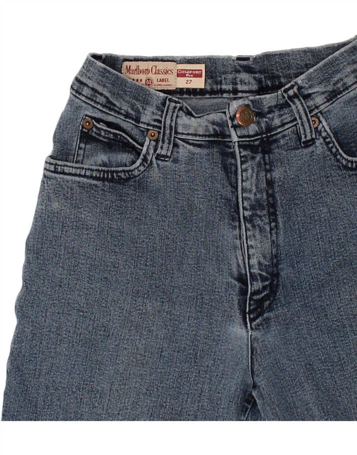 MARLBORO CLASSICS Womens Comfort Fit Straight Jeans W27 L25  Blue Vintage Marlboro Classics and Second-Hand Marlboro Classics from Messina Hembry 