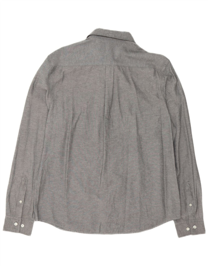 Koszula męska Penguin Heritage Slim Fit, duża, szara, nakrapiana