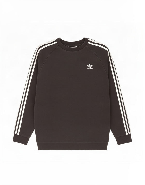 Adidas Męska Bluza Sweter Średni Czarny Bawełna