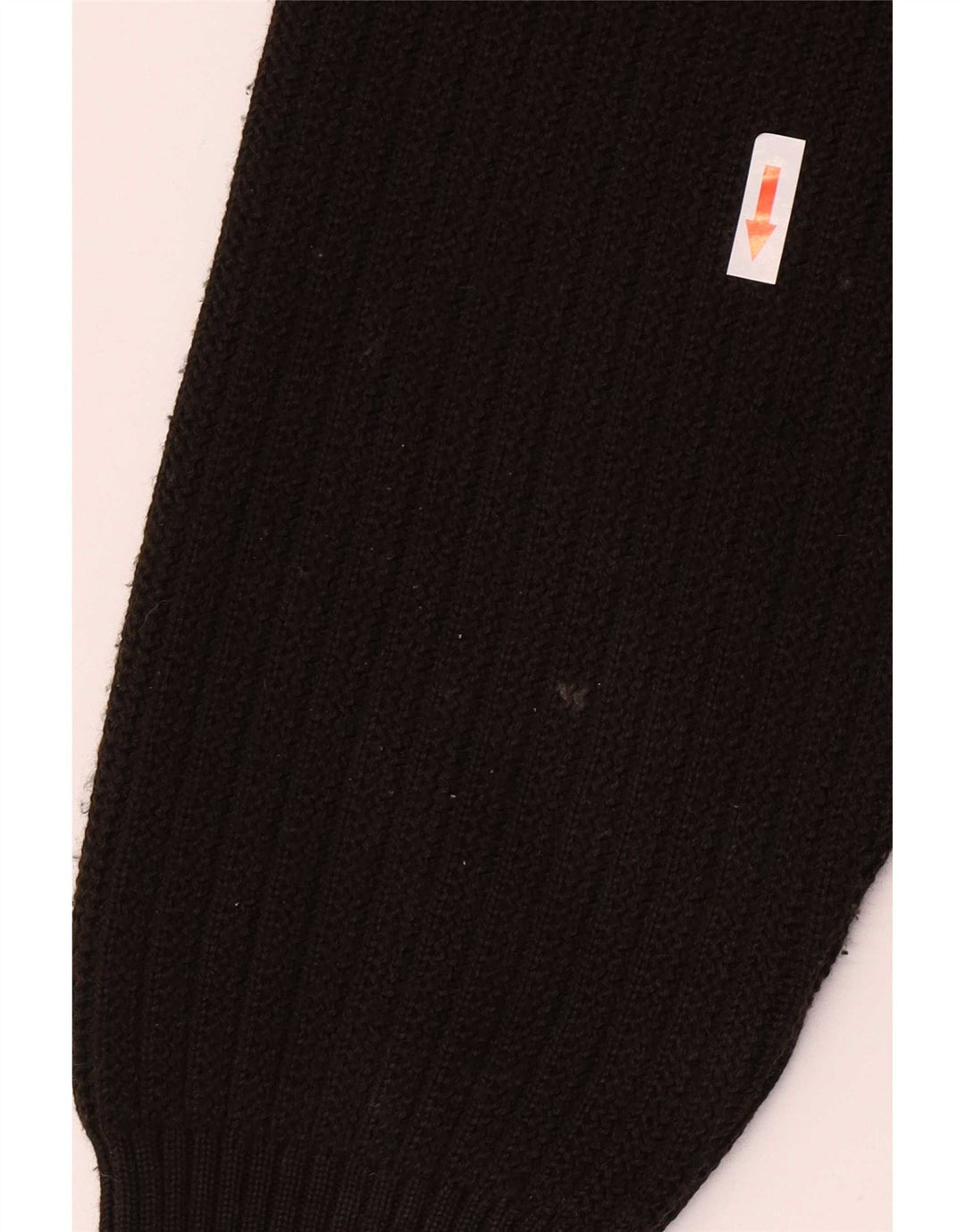 Męski zamszowy sweter Malagrida, duży, brązowy, skórzany