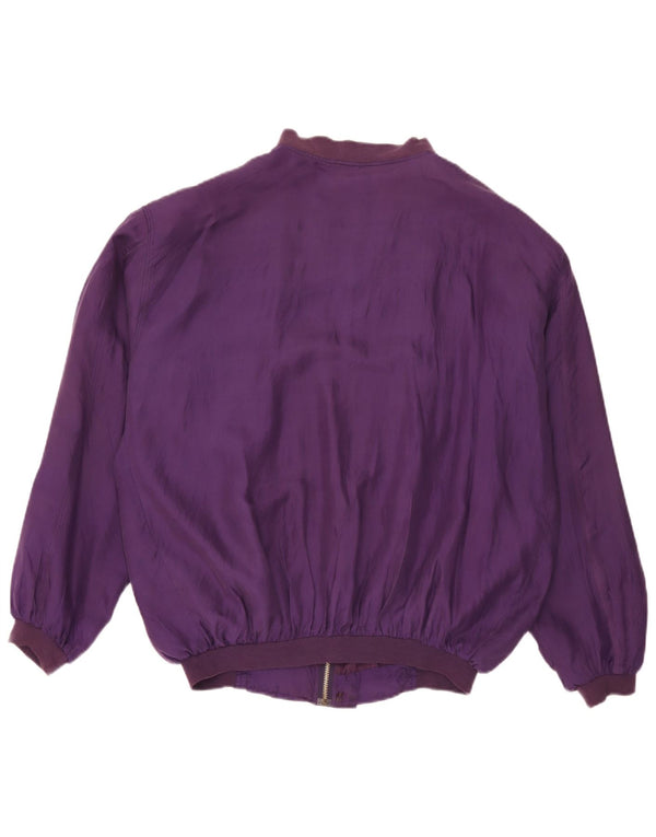 Męska kurtka bomber Pierre Cardin UK 42XL fioletowa