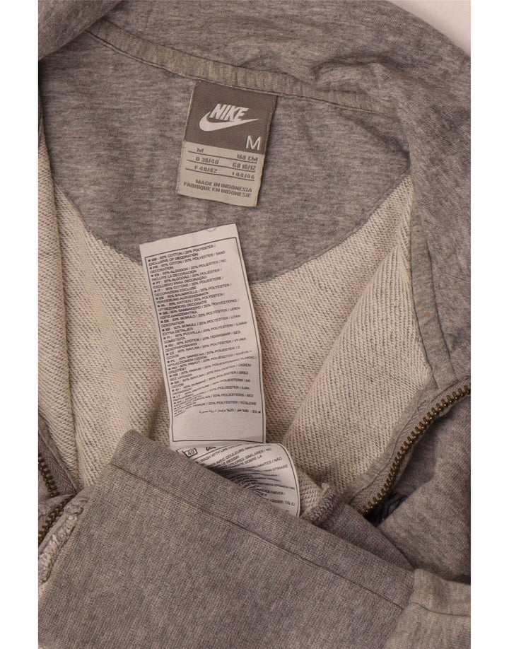 Damska bluza dresowa Nike, UK 10/12, średnia szara, nakrapiana bawełna
