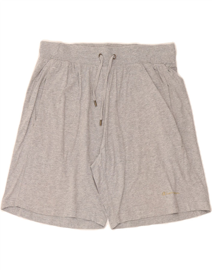 CHAMPION Mens Sport Shorts Large  Grey Cotton Vintage Champion and Second-Hand Champion from Messina Hembry 
