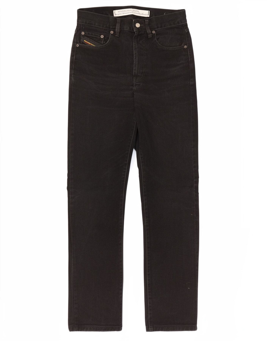 Diesel Męskie Zathan Straight Jeans W29 L32 Czarna bawełna
