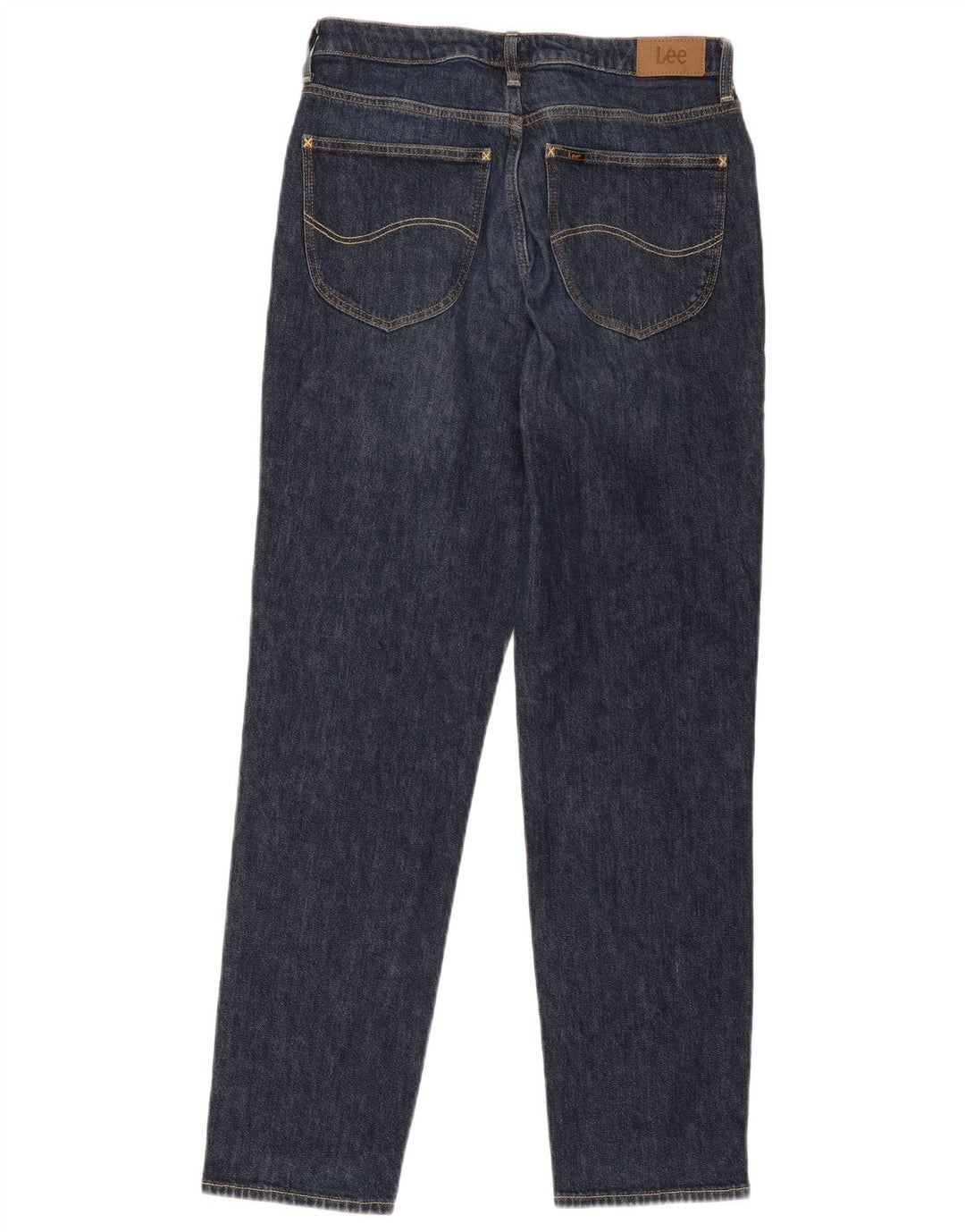 Damskie jeansy Lee Carol Straight W30 L35 Granatowe, bawełniane