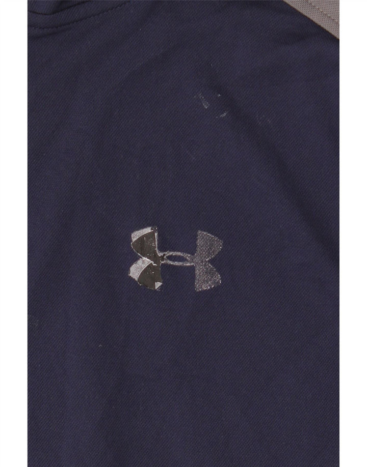 Męska kurtka dresowa Under Armour Heat Gear, mała, granatowa