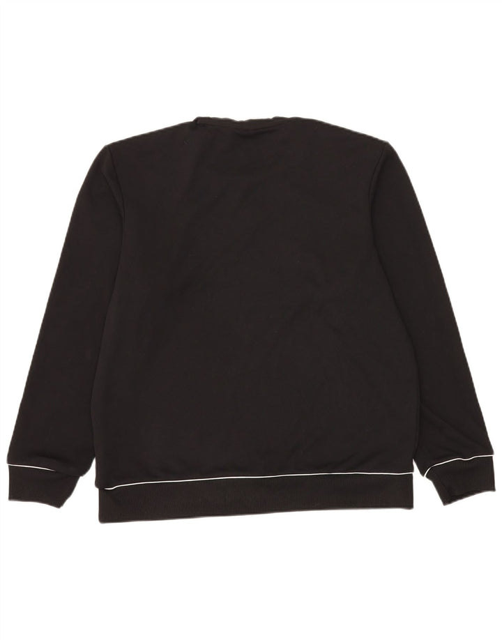 Adidas Męska bluza Climawarm Jumper UK 42/44 Duży czarny poliester