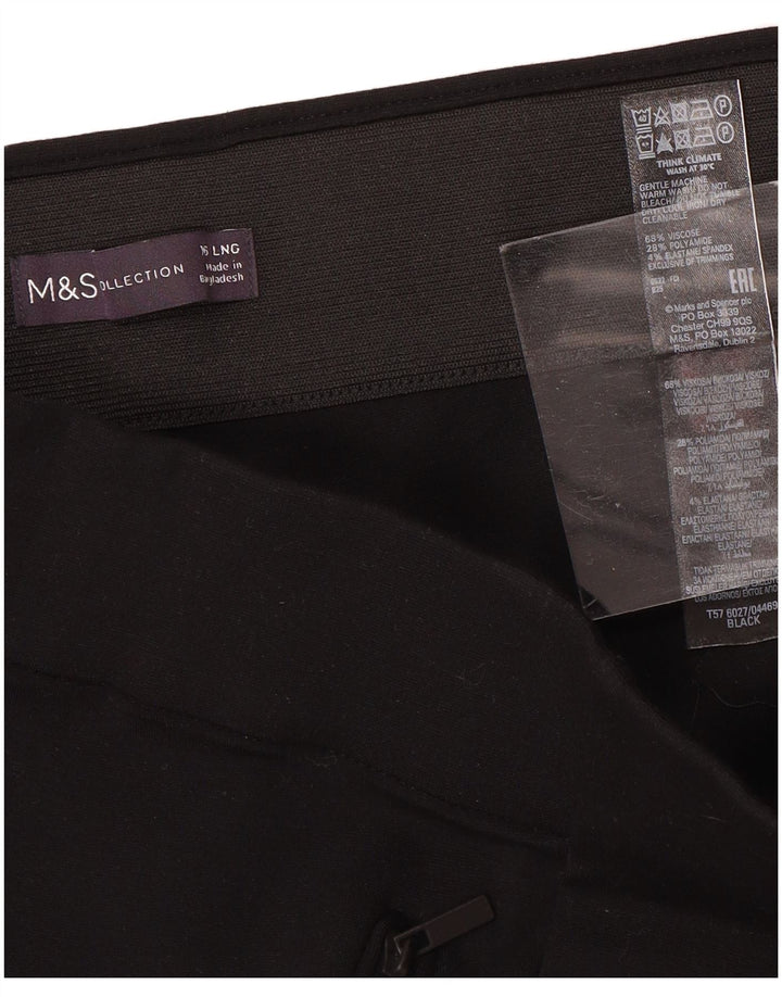 MARKS & SPENCER Damskie spodnie skinny casual UK 16 Large W34 L30 Black