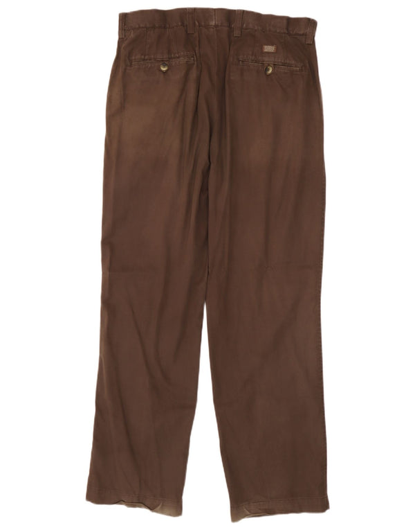 Spodnie damskie Marks & Spencer Blue Harbor Pegged Chino W34 L30 Brązowe