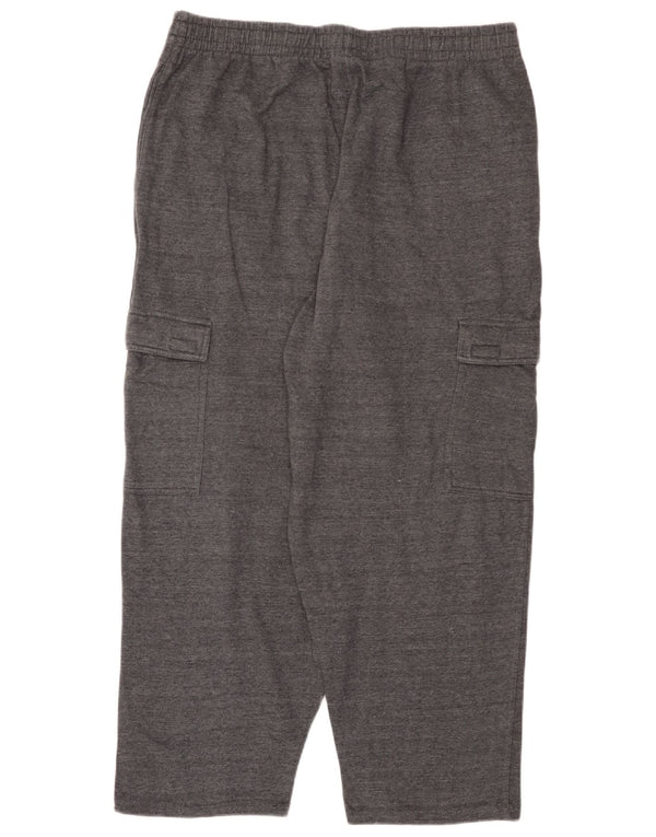 Męskie spodnie dresowe Russell Athletic 2XL, szare, bawełniane w plamki