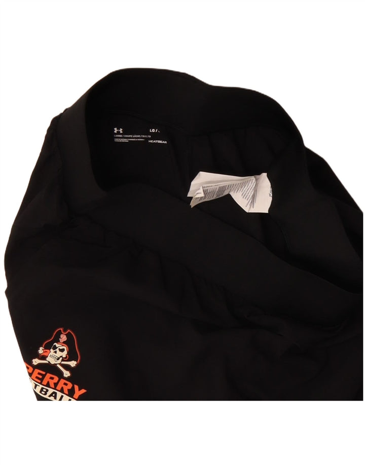 Damskie spodenki sportowe Under Armour Graphic UK 14, duże, czarne, poliestrowe