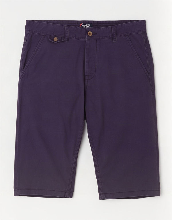 Męskie spodenki Chino Kangol Medium W32 Granatowa bawełna