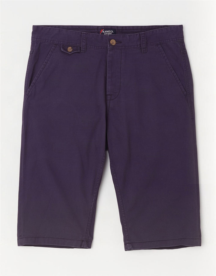 Męskie spodenki Chino Kangol Medium W32 Granatowa bawełna