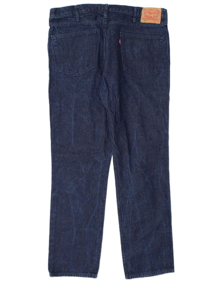 Męskie jeansy Levi's 511 Slim W40 L32 Granatowa, bawełniana klasyczna