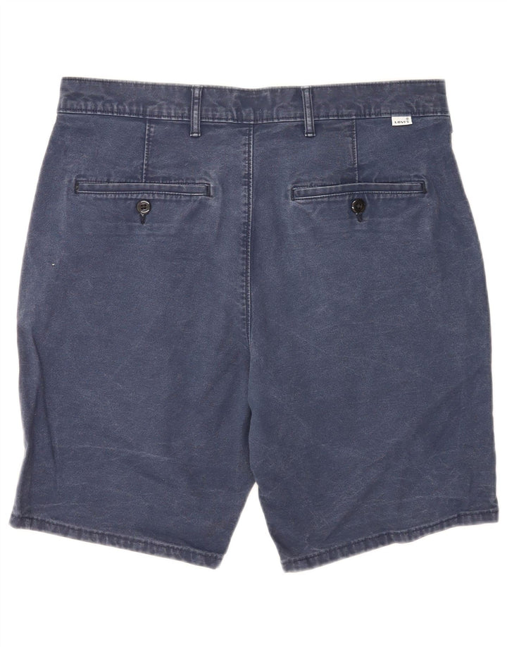 Męskie spodenki chino Levi's W34, duże, granatowe, bawełniane