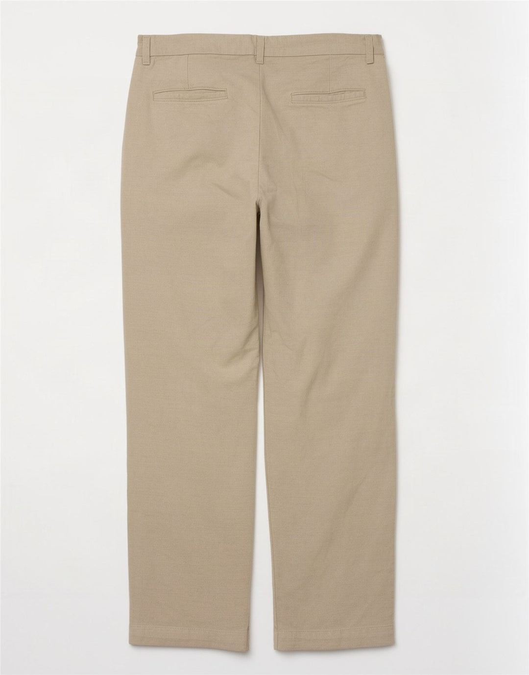 Męskie proste spodnie chino w stylu vintage W32 L30 beżowe