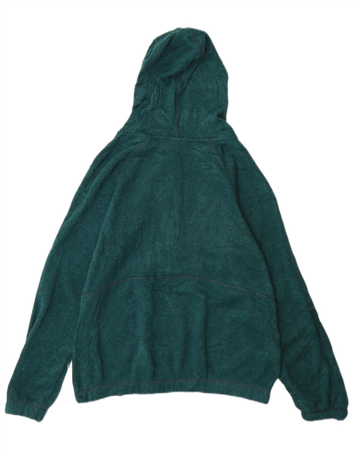 Damski sweter zapinany na guziki Eddie Bauer UK 14, średni zielony poliester