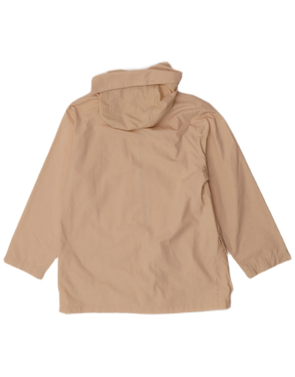 Damska kurtka z kapturem w stylu vintage UK 12, średni beż