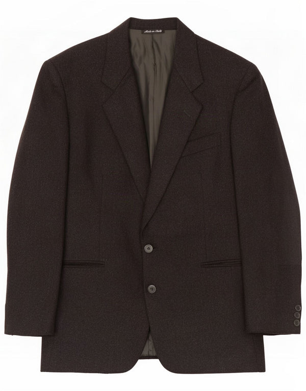 Pal Zileri Mens 2 Button Blazer Jacket IT 48 Medium Grey Virgin Wool