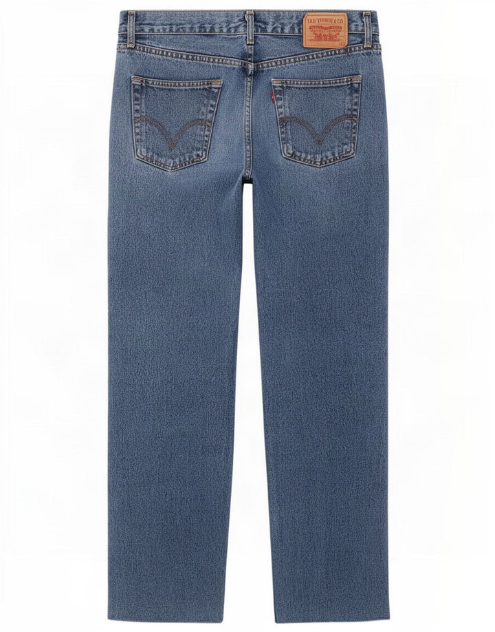 Męskie jeansy Levi's 751 Straight W34 L28 Niebieskie