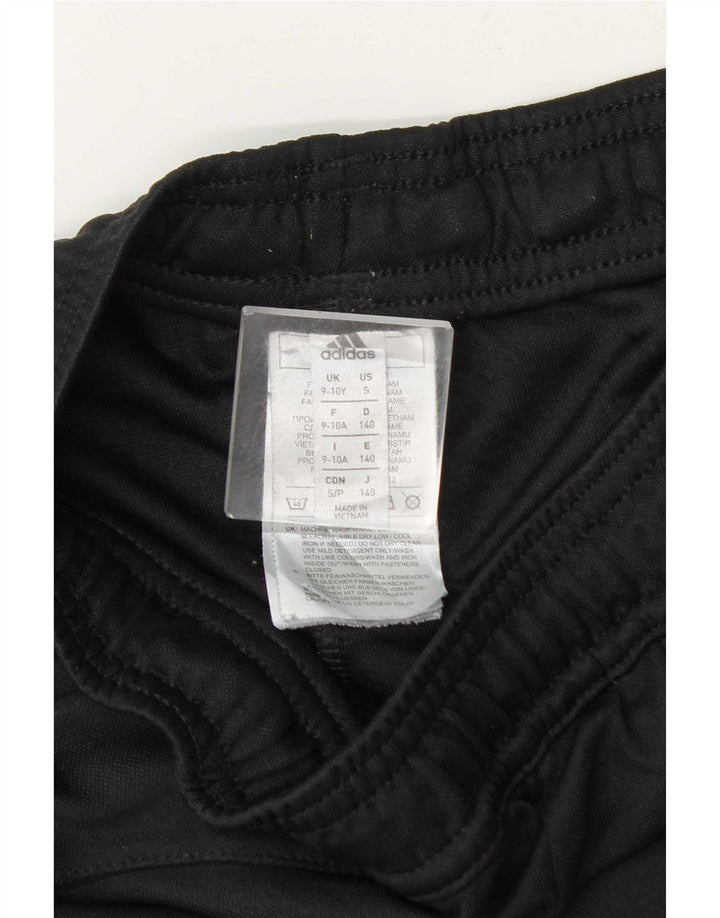 Chłopięce spodnie dresowe Adidas Aeroready 9-10 lat, czarny poliester