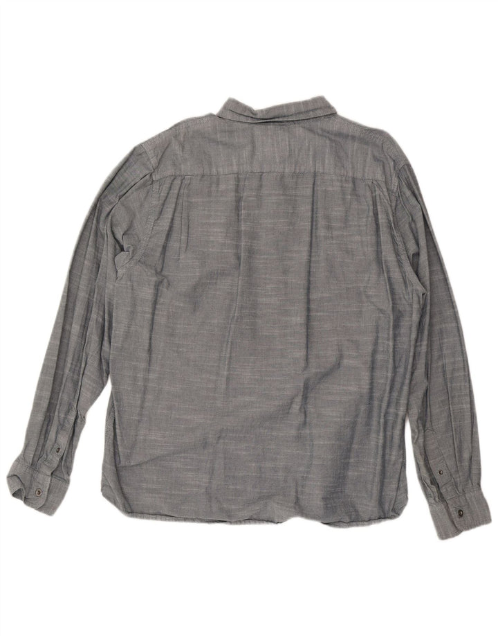 Koszula męska WRANGLER 2XL Szara, bawełniana w plamki