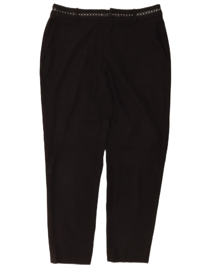 Spodnie damskie Guess Slim Chino UK 16, duże, czarne
