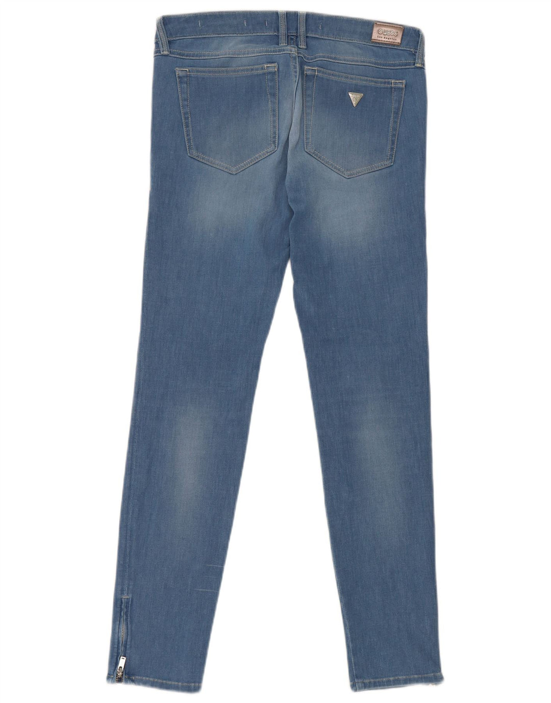 Guess Damskie Obcisłe Dżinsy W27 L28 Niebieskie