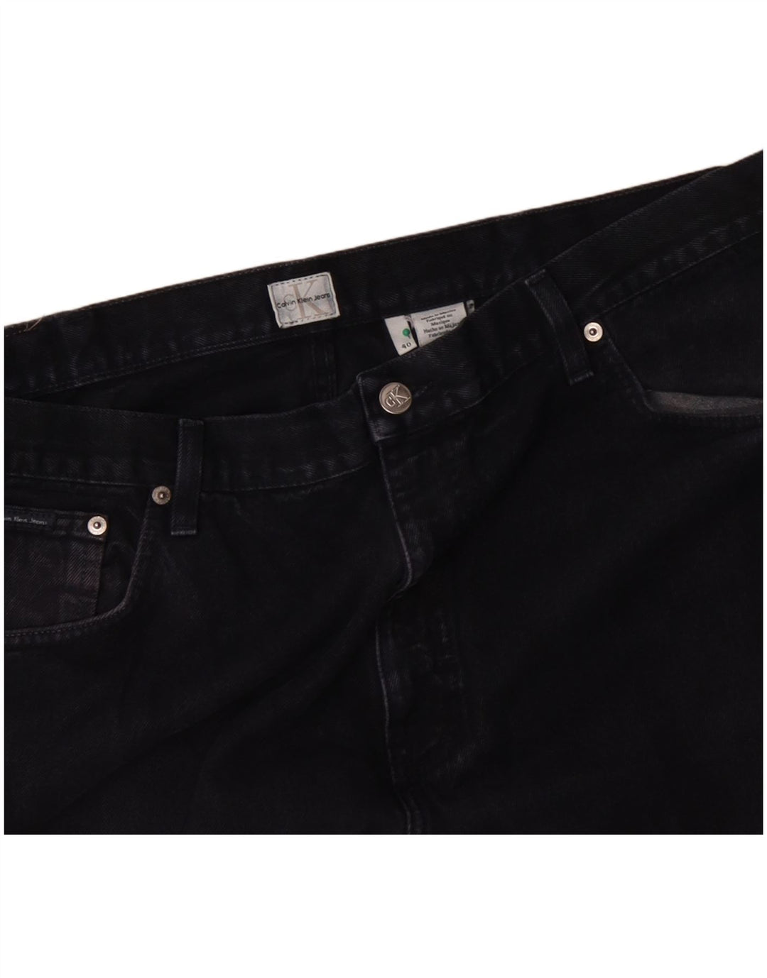 Męskie luźne dżinsy CALVIN KLEIN W40 L27 Granatowe, bawełniane