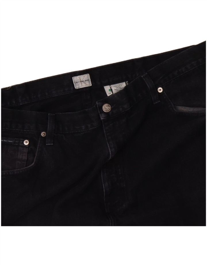 Męskie luźne dżinsy CALVIN KLEIN W40 L27 Granatowe, bawełniane