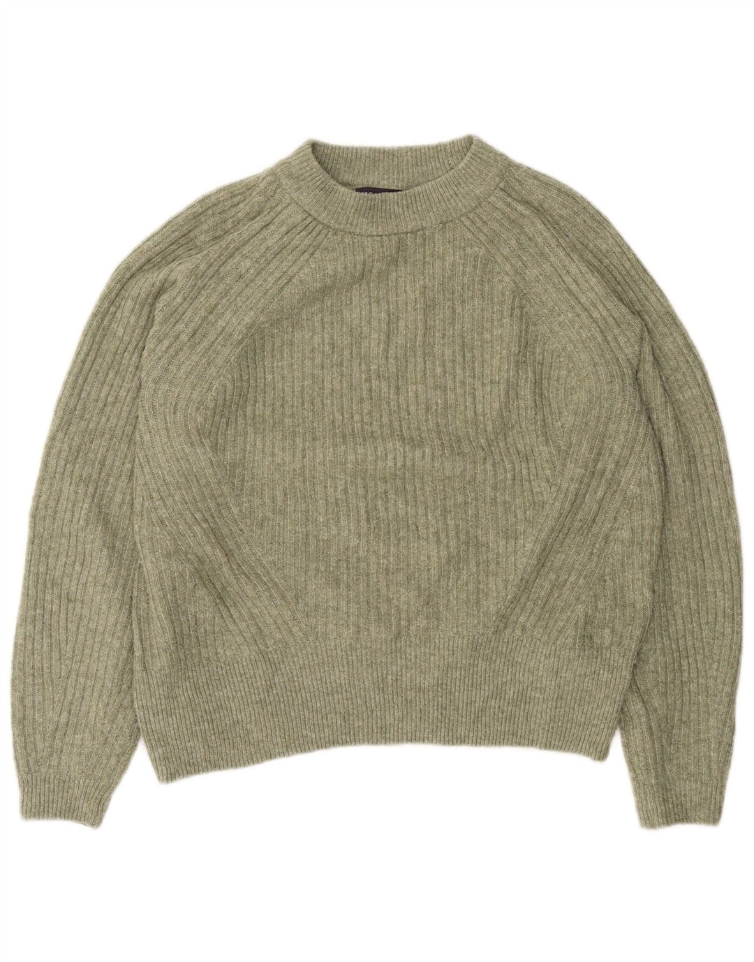 Marks & Spencer Damski sweter z golfem, UK 14, średni zielony