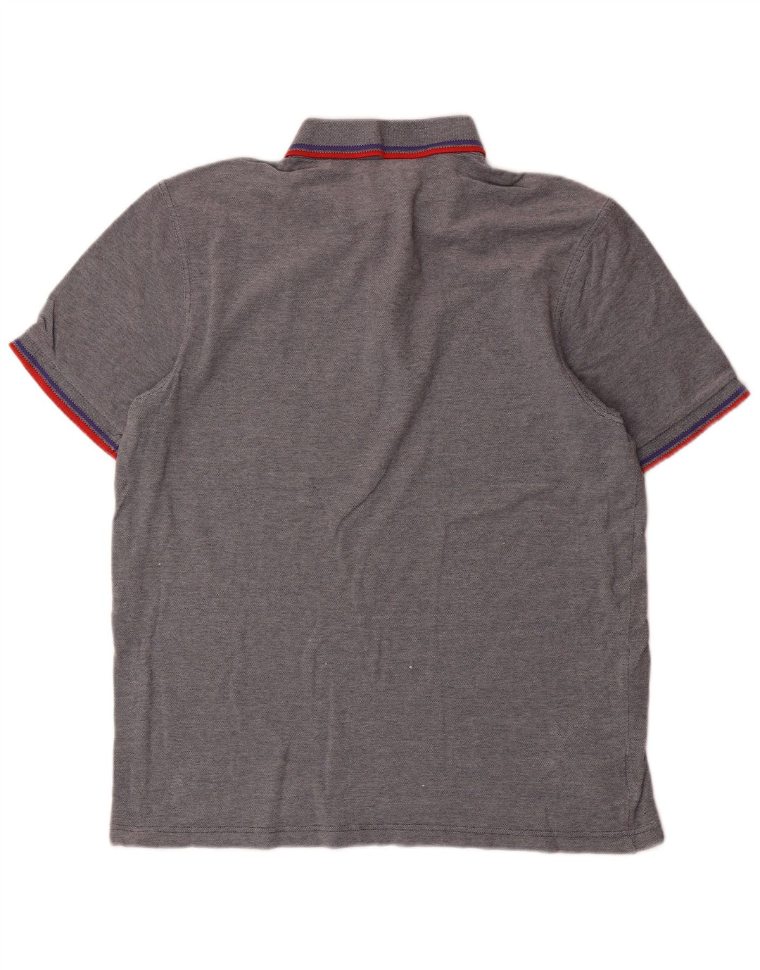 Męska koszulka polo Fred Perry, duża, szara, bawełniana w paski