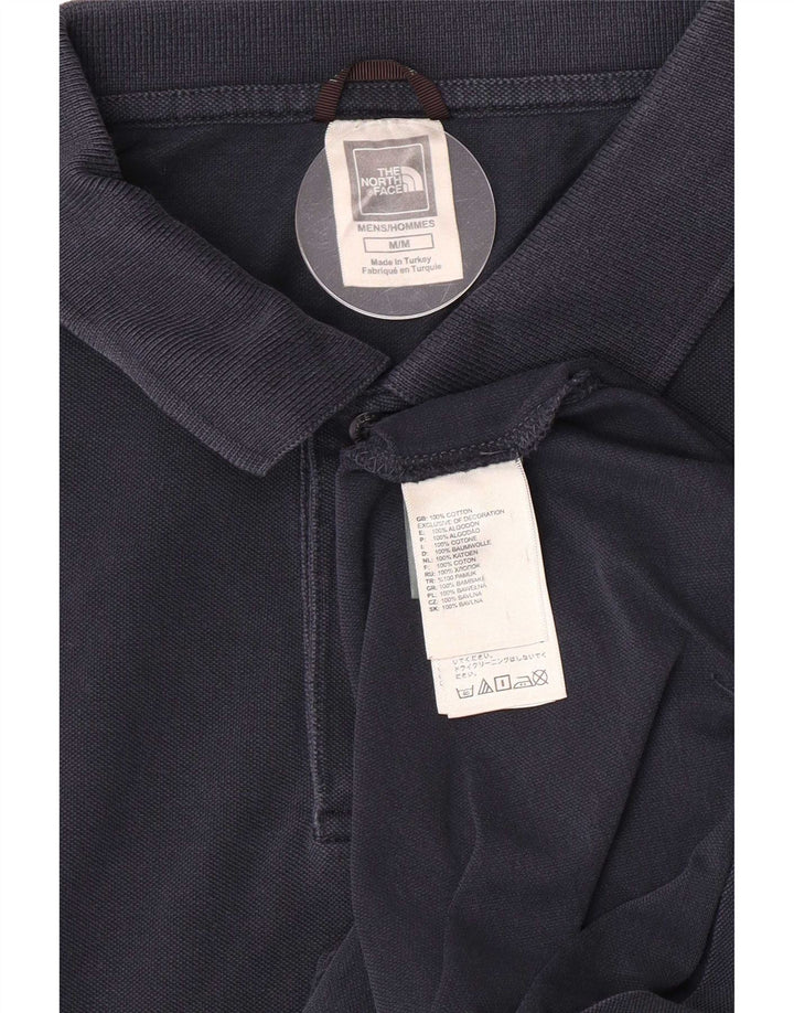 Męska koszulka polo The North Face, średnia, granatowa, bawełniana
