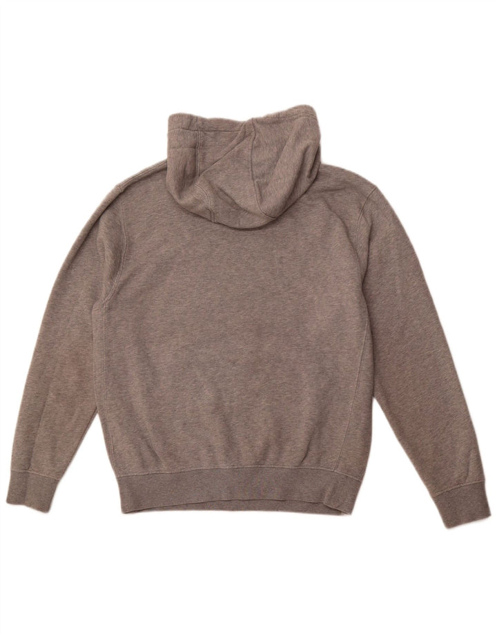 Męski sweter z kapturem NIKE, mały, szary, bawełniany